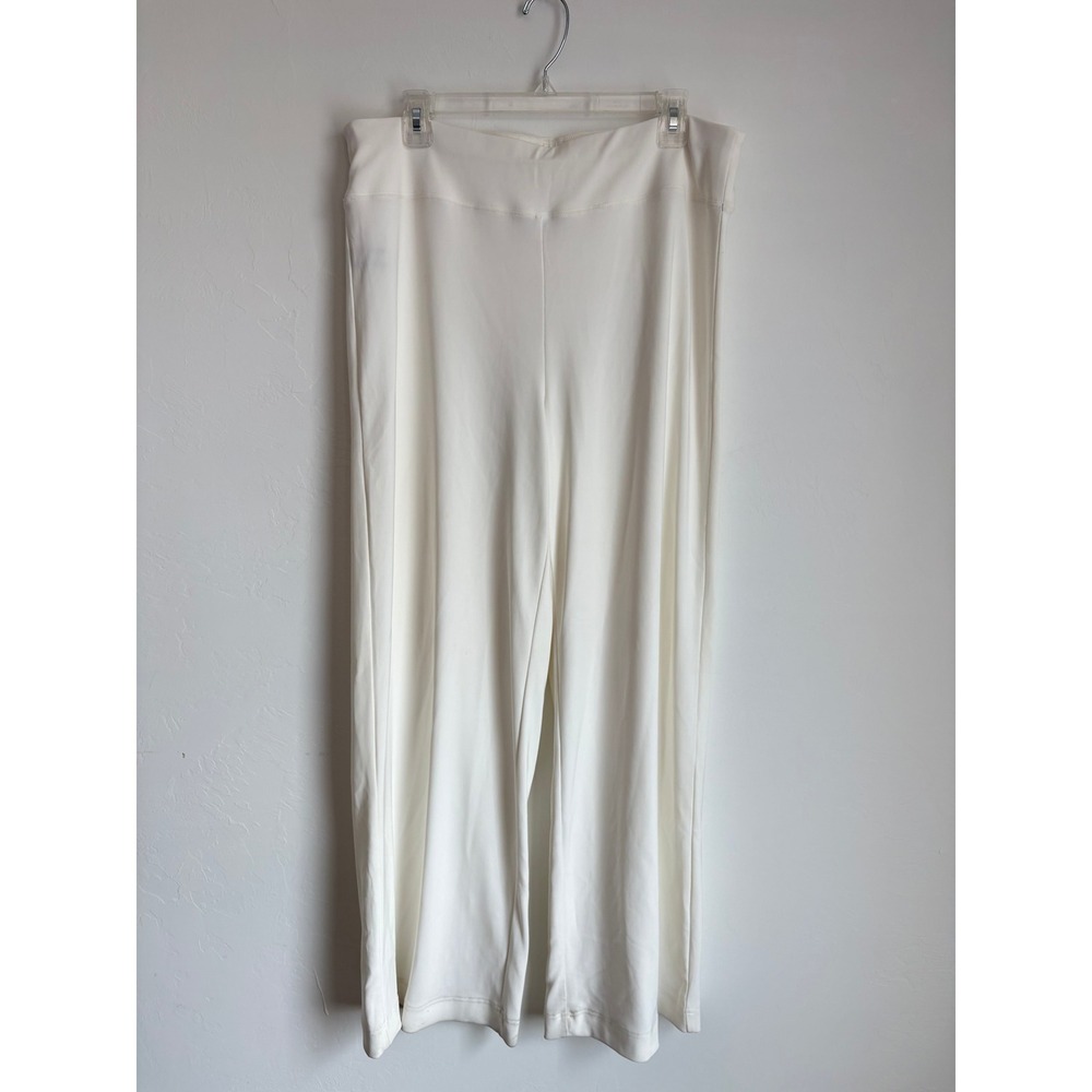 Boston Proper Wide Leg Pull On Pants Preppy Quiet Luxury Old Money Hamptons Chic - Picture 2 of 5